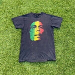 Vintage 90s Bob Marley Zion Rootswear T-Shirt Men’s Size Small Reggae